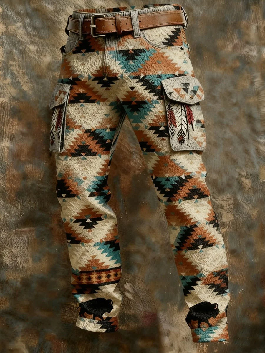 Men's Retro Cargo Pants