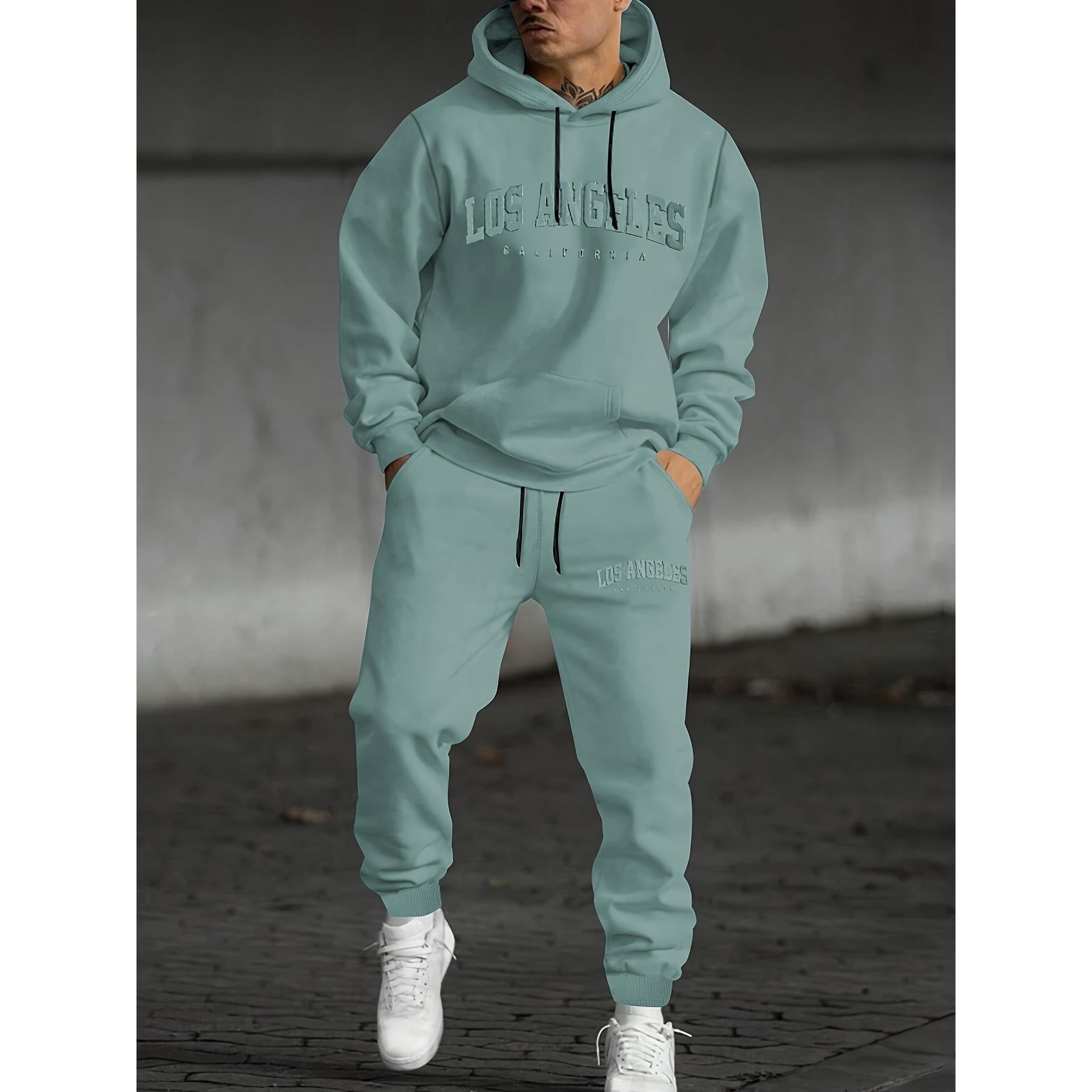 Men's 2 Piece Hoodie And Pants