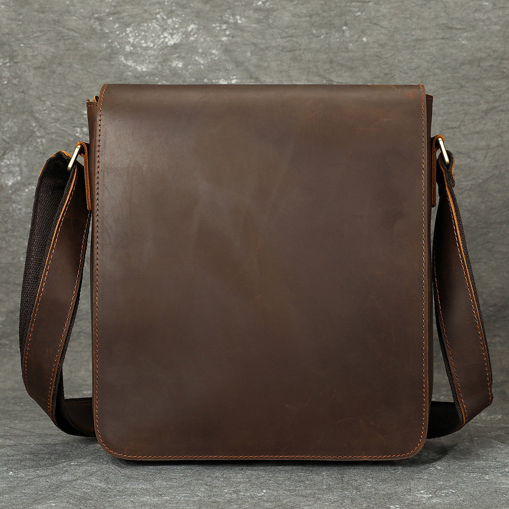 Men's Premium Leather Crossbody Bag