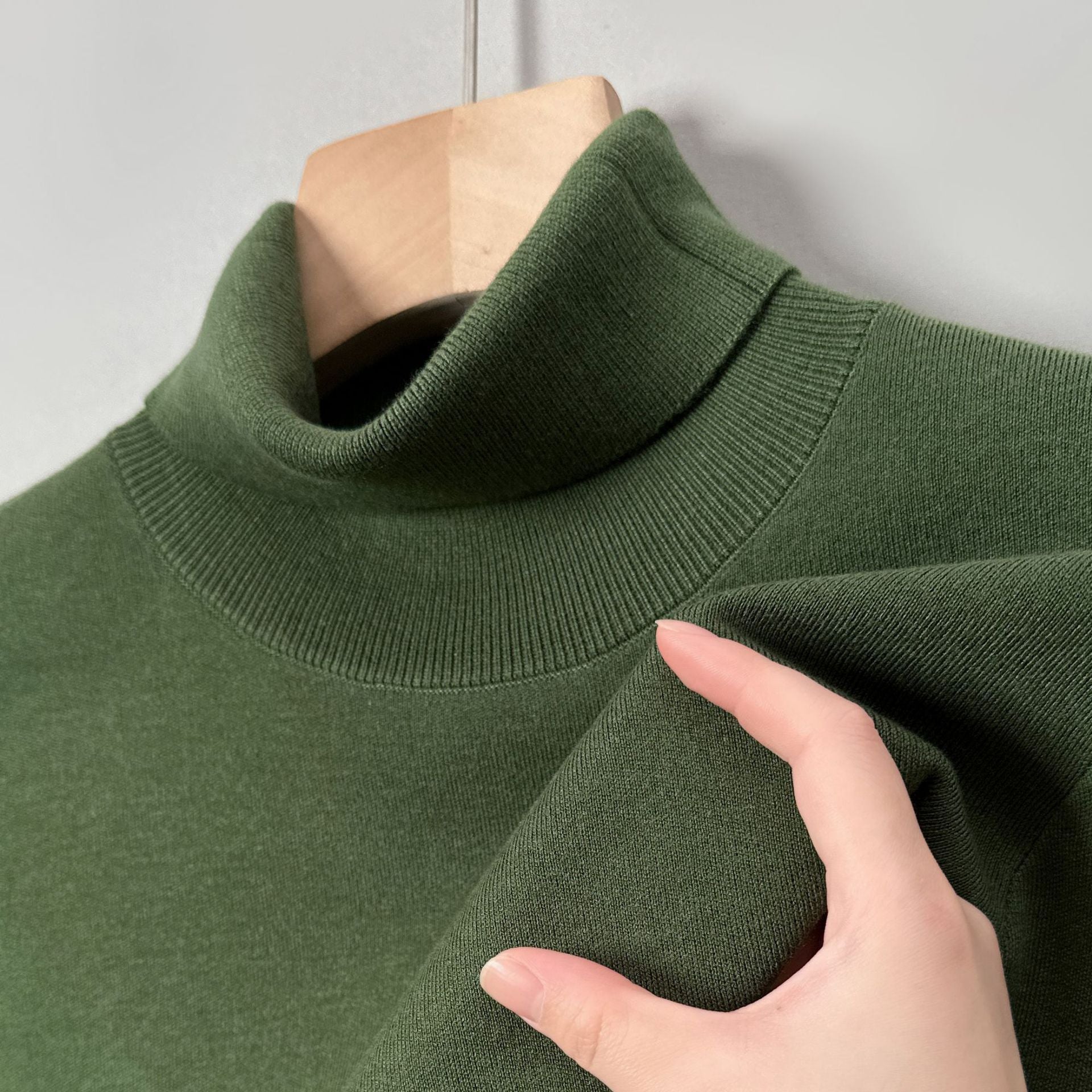 Mens Non-scratchy Thermal Turtleneck