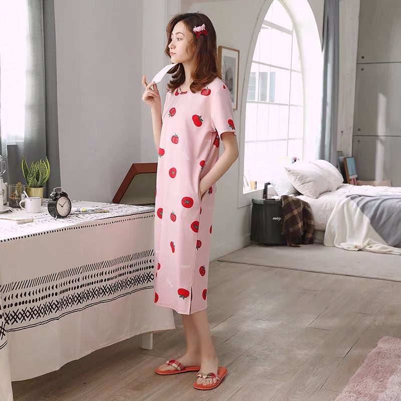 Women's Printed Short-sleeve Loungewear