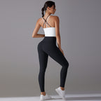 Women's Antibacterial 2 Piece Yoga Suit