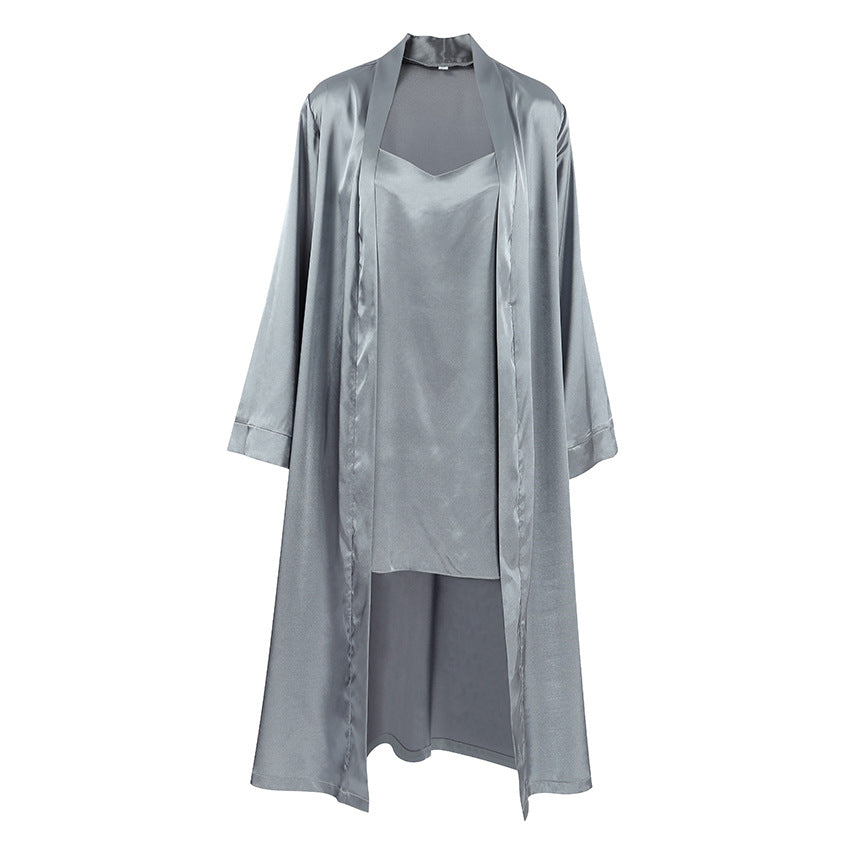 Women's 2 Piece Soft Satin Nightwear Set