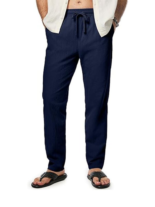 Men's Cotton And Linen Breathable Pants