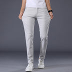 Men's Solid Stretch Pants