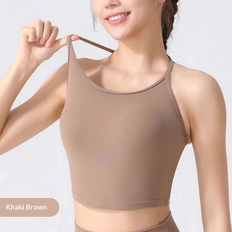 Women's Supportive Padded Yoga Vest