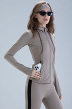 Women's Quick-Drying Long-Sleeve Running Top And Pants Set