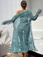 Women's Three-Piece Swimwear Cover-Up Set
