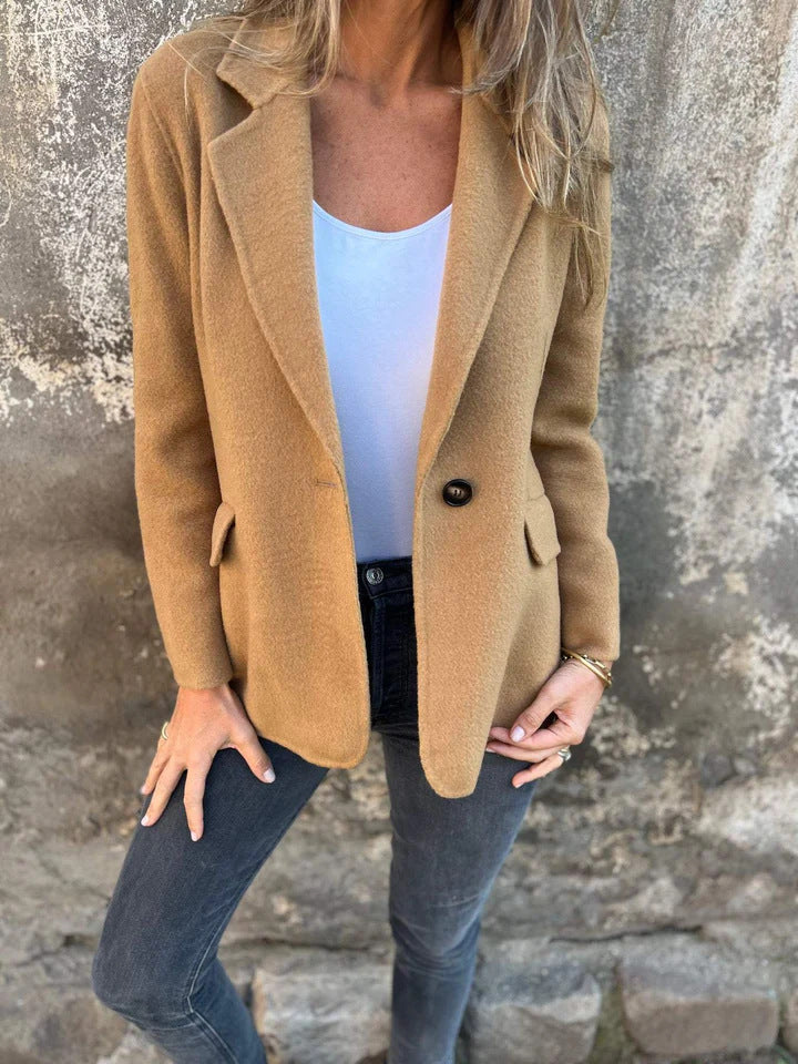Women's Single Buttoned Short Blazer