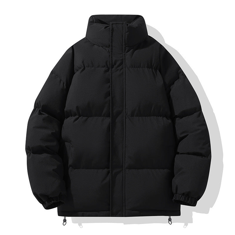Stand-up Collar Cotton-padded Puffer Jacket