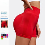 Women's Athletic Workout High-Waisted Shaping Shorts