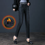 Women's Fleece Padded Jeans