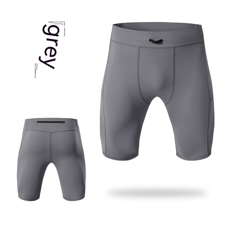 Men's Elastic Quick Dry Compression Shorts