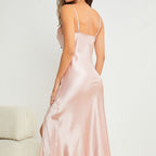 Women's Laced Breathable Spaghetti-Strap Rayon Sleepwear