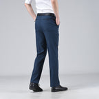 Men's Casual Solid Loose Straight-leg Pants