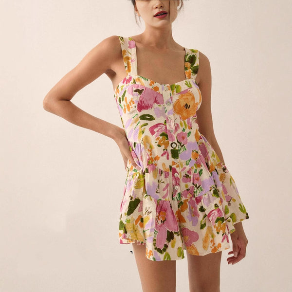 Women's Printed Mini Dress