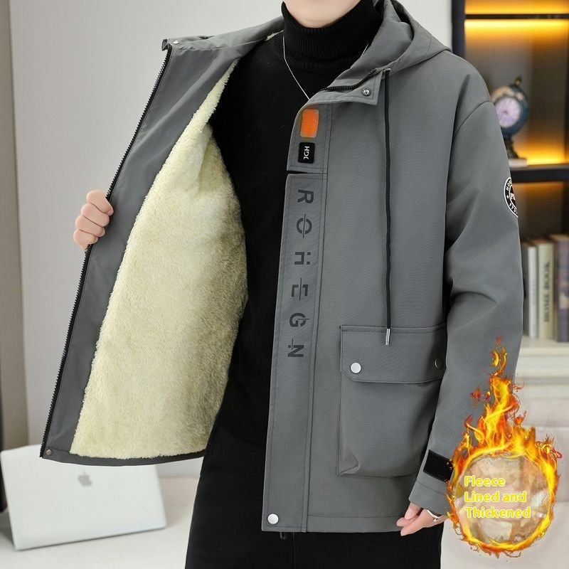 Men's Hooded Fleece Jacket