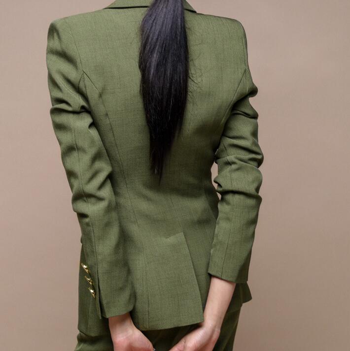 Women's Straight-leg Pants Suit