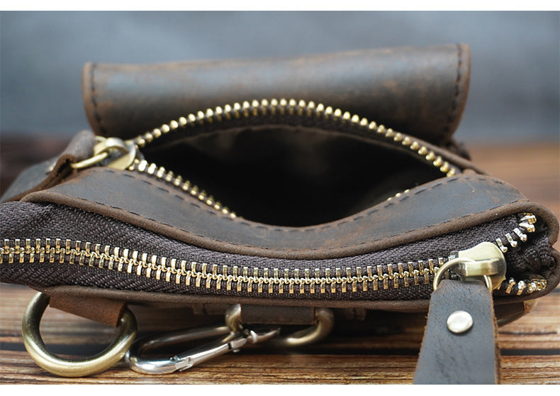 Genuine Leather Waist Bag
