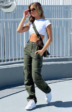 Women's Multi-pocket Pants