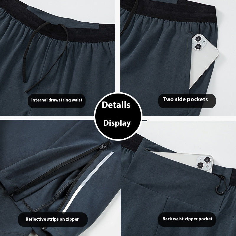 Men's Quick-Drying Breathable Workout Pants