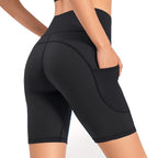 Women's Breathable Stretch Pocketed Cycling Shorts