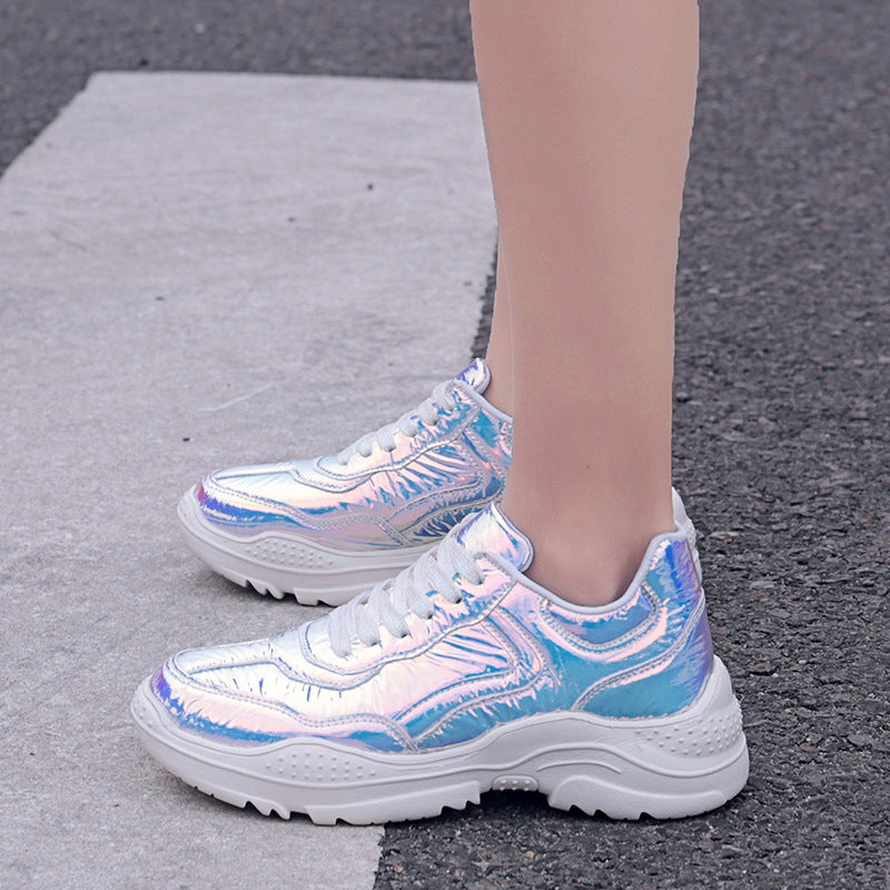 Summer wild bright women's shoes Korean trend hot sale shoes