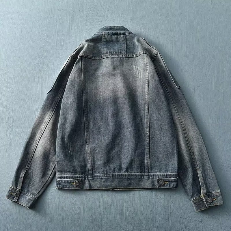 Men's Stand Collar Retro Jacket