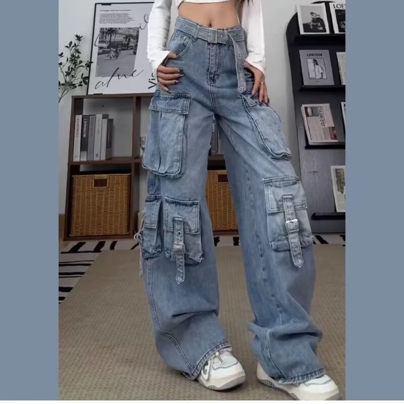 Women's Y2K Streetwear Cargo Pants