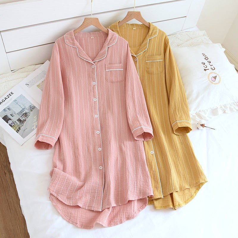 Women's Long Shirt Dress