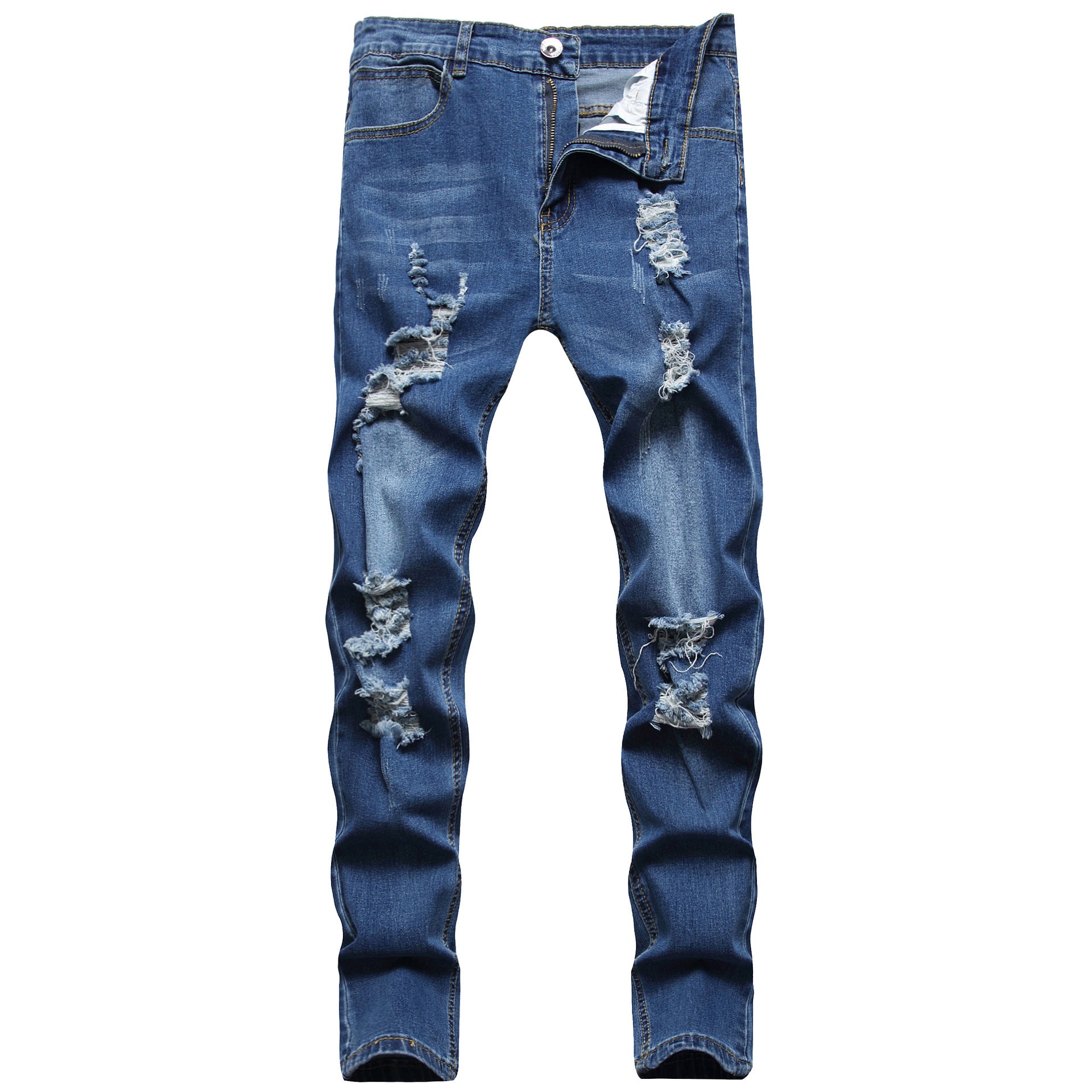 Men's Ripped Denim Jeans