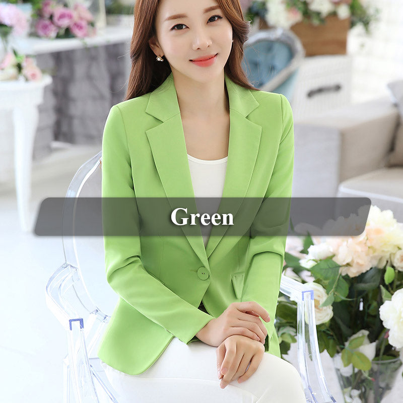 Women's Solid Blazer
