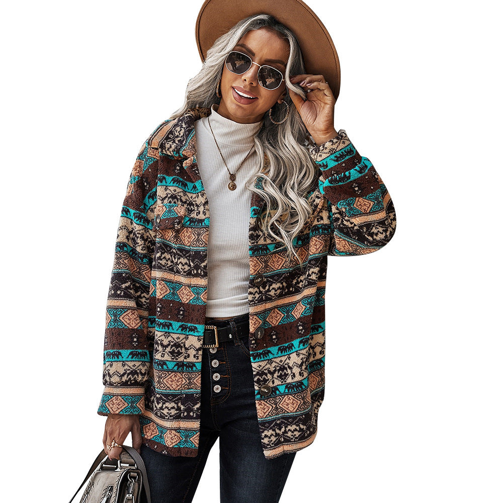 Women's Patterned Cardigan