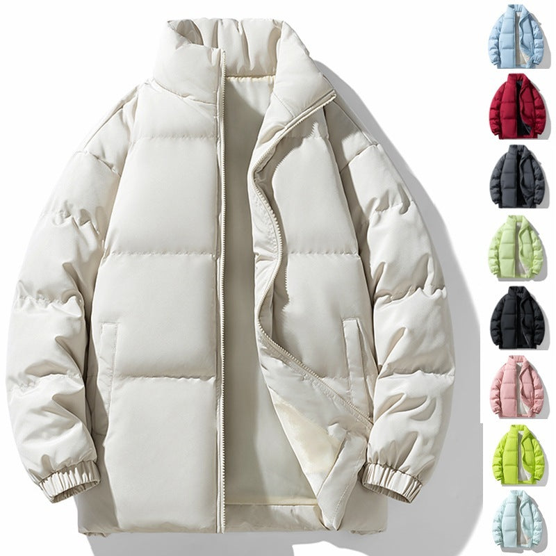 Stand-up Collar Padded Coat