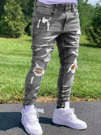 Men's Skinny Ripped Jeans