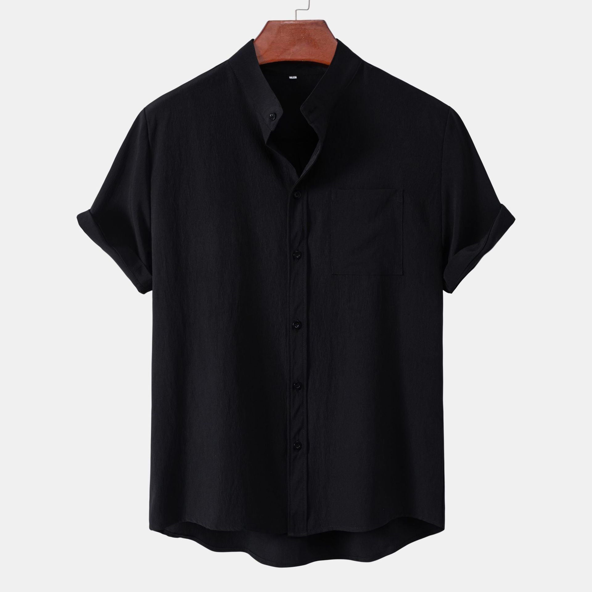 Men's Stand Collar Everyday Shirt