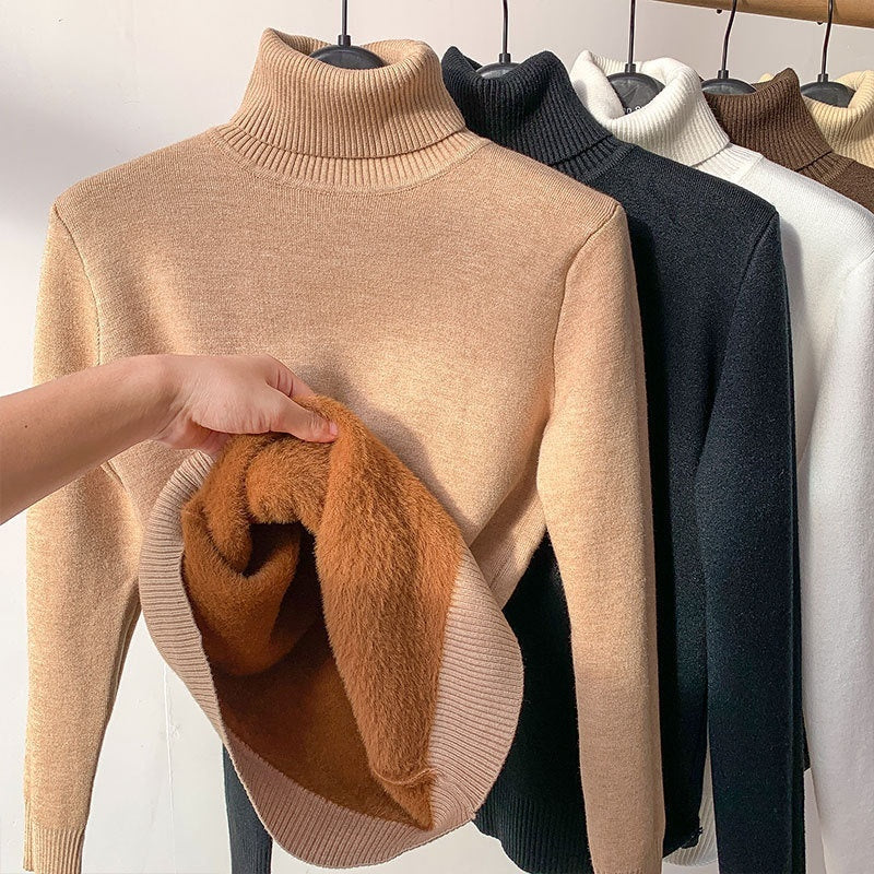 Women's Plush Elegant Staple Turtleneck
