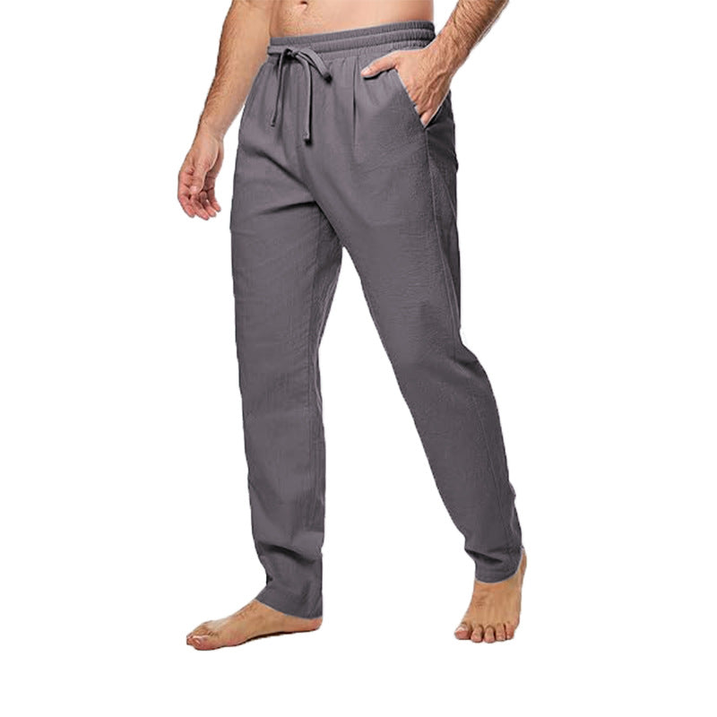 Men's Cotton And Linen Breathable Pants