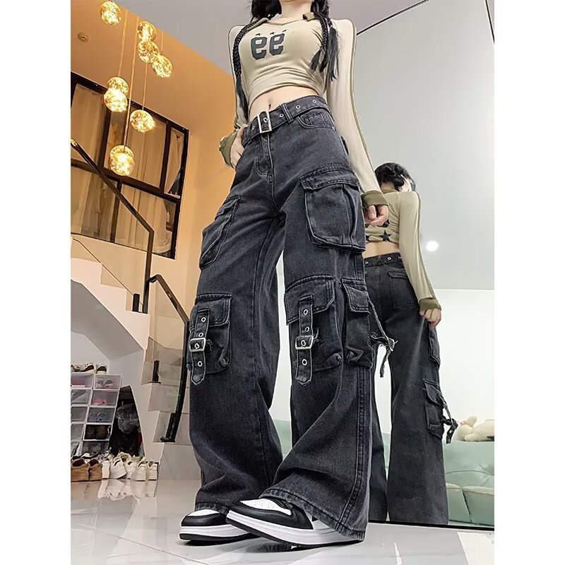 Women's Y2K Streetwear Cargo Pants