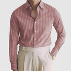 Men's Striped Long Sleeve Shirt