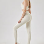 Women's Stretchy Tight Yoga Pants And Yoga Tank Top