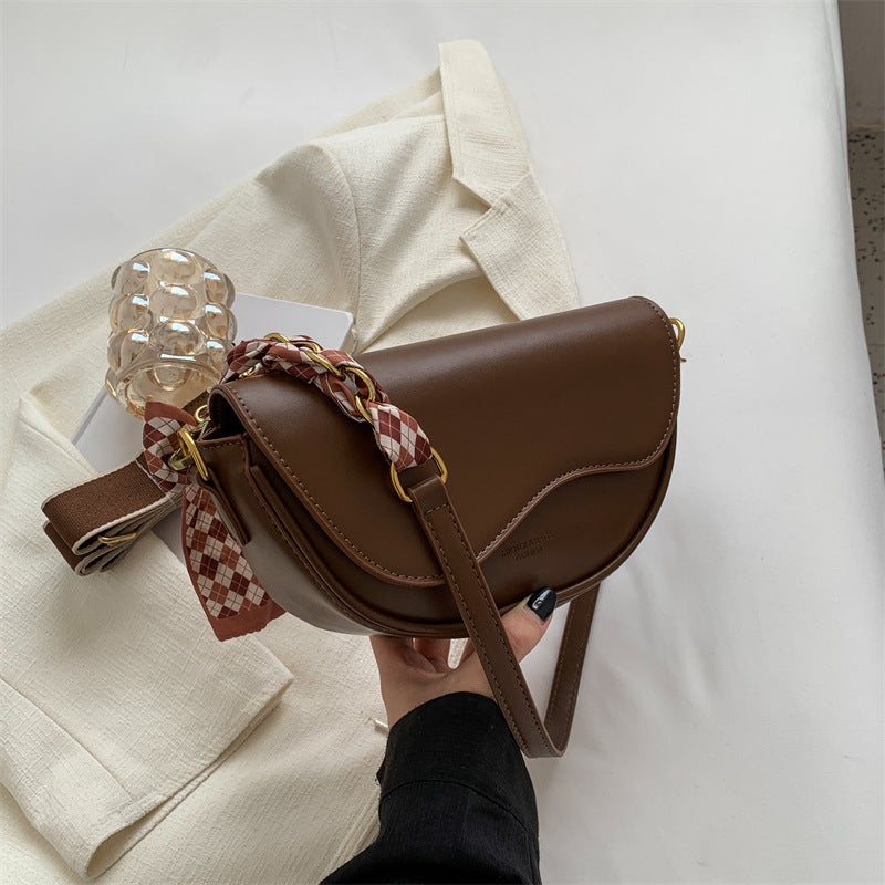 Women's Cross-body Saddle Bag