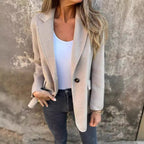 Women's Single Buttoned Short Blazer