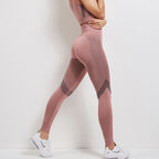 Women's Yoga Sports Bra And Trousers Set