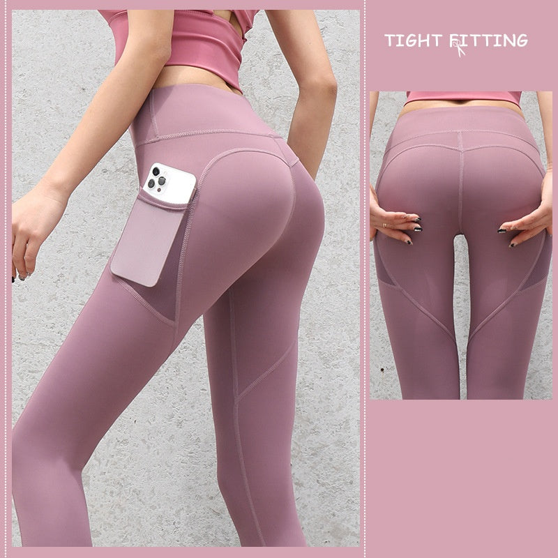 Women's Pocketed Supportive Sports Tights