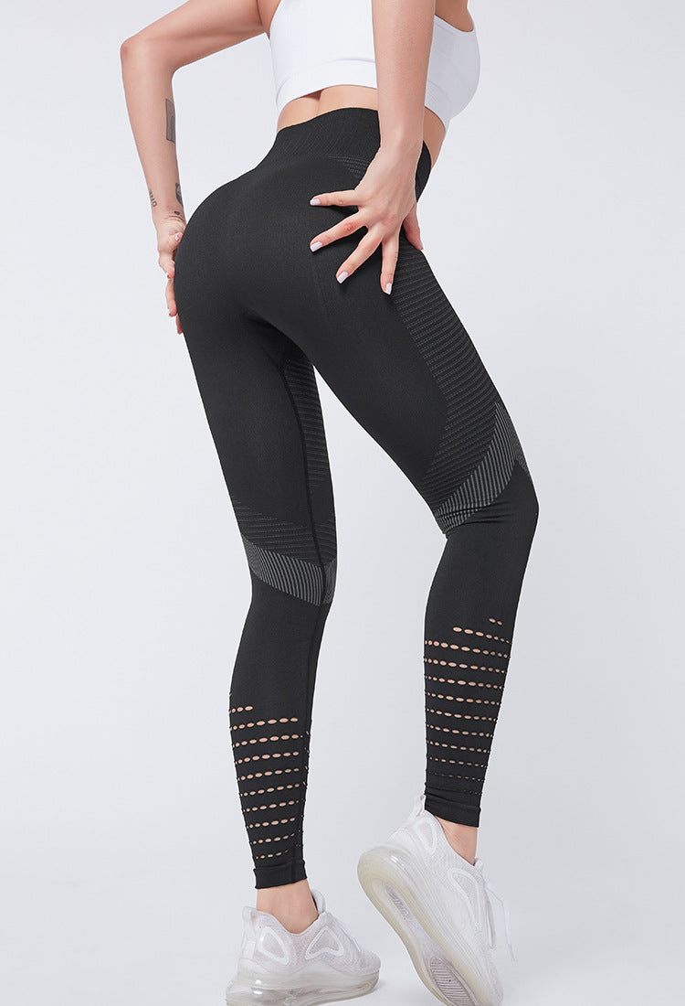 Women's Ventilated Tight Yoga Pants
