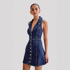 Women's Denim Tea Dress