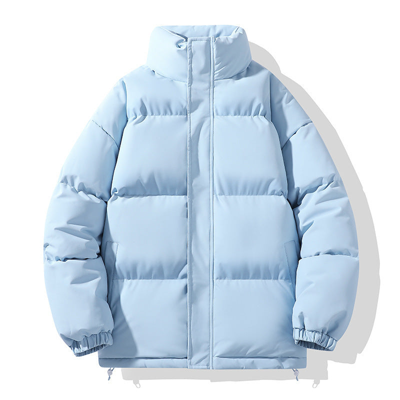 Stand-up Collar Cotton-padded Puffer Jacket