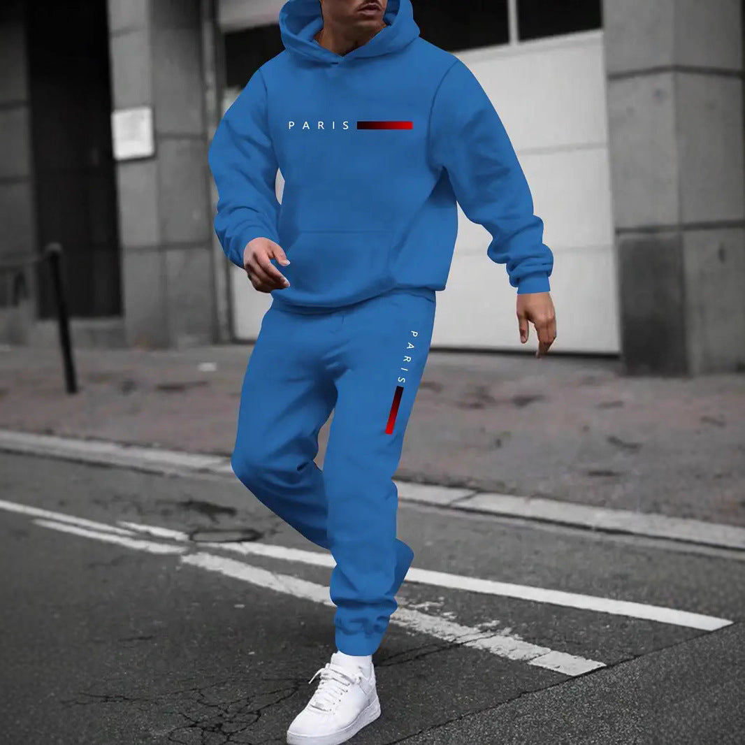 Men's Hoodie And Pants Set