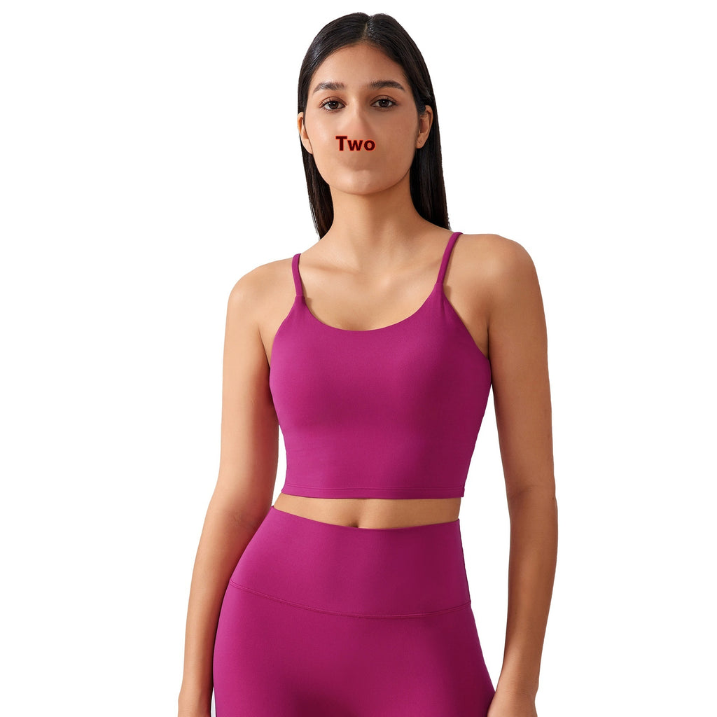 Women's Shockproof Push-up Back Support Yoga Bra